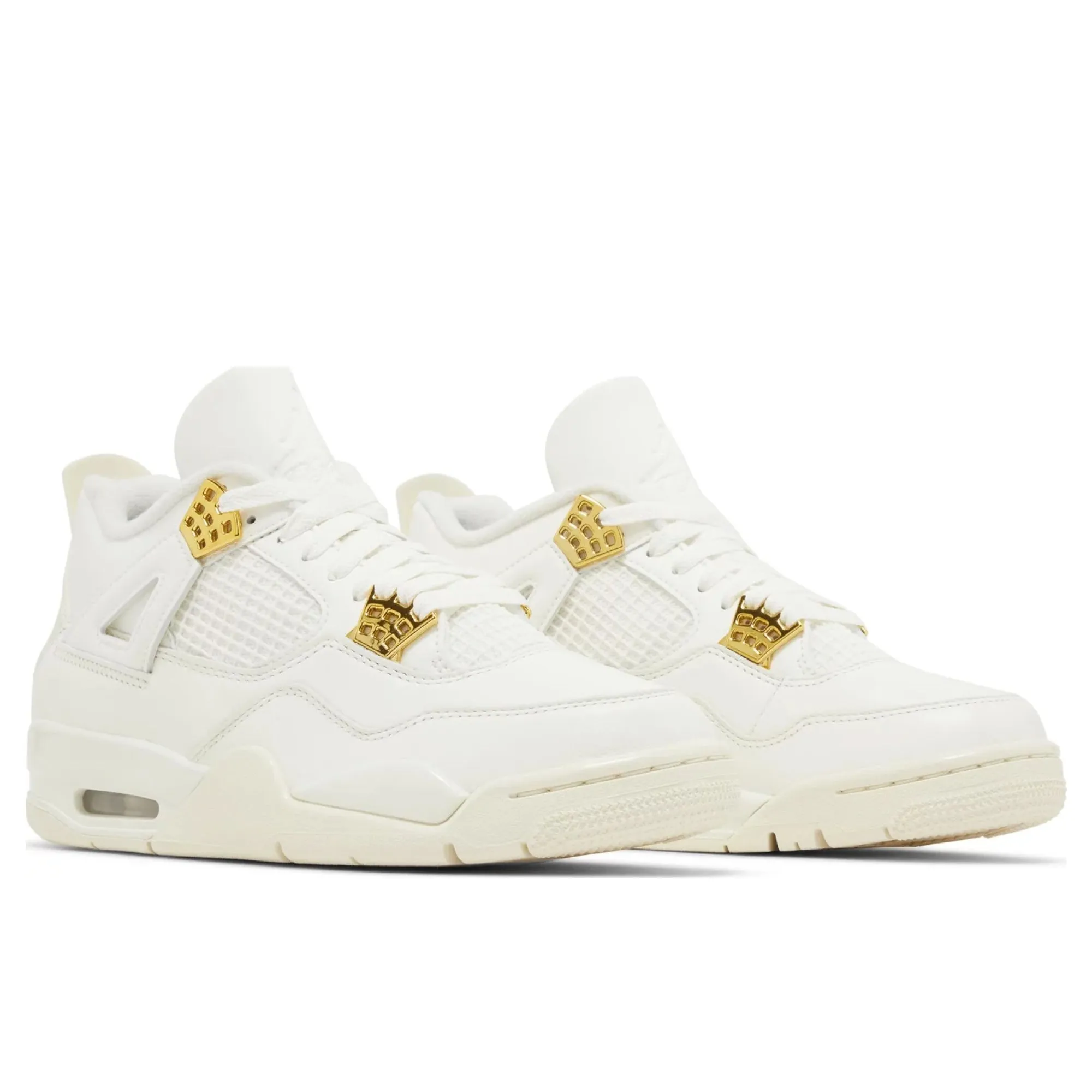 Long-Lasting Fit Air Jordan 4 Retro Metallic Gold