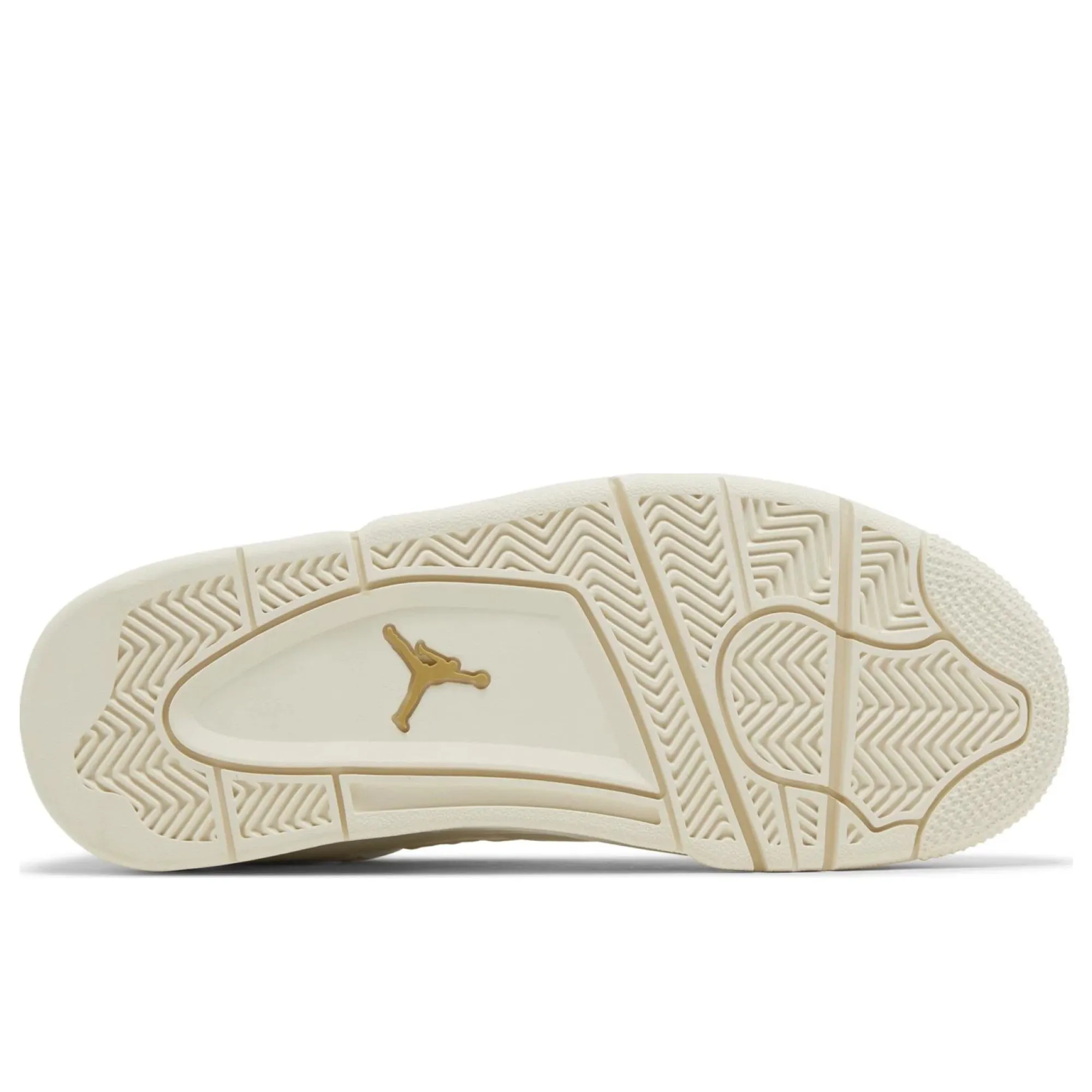 Air Jordan 4 Retro Metallic Gold Youth Sports Style