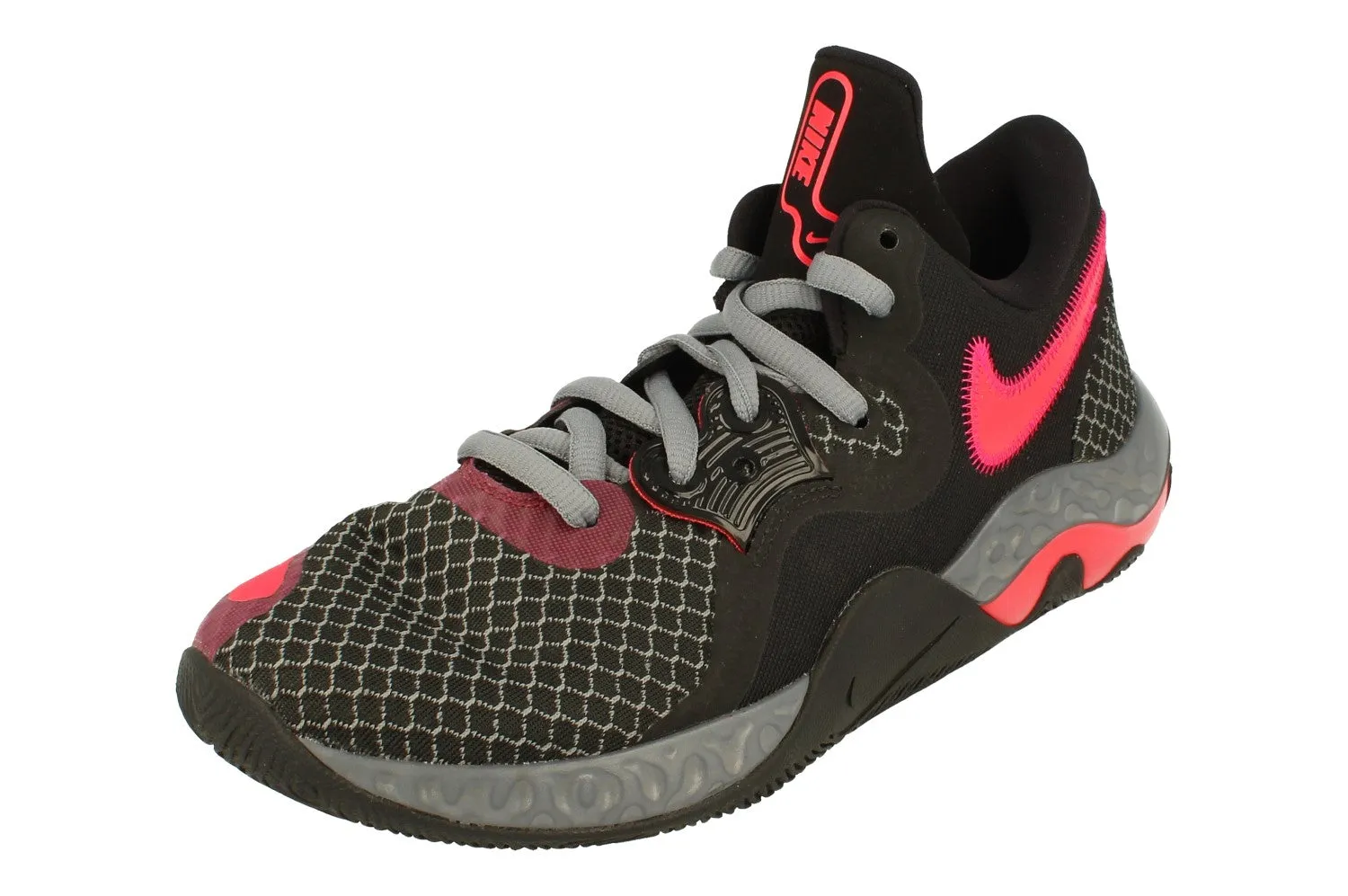 Nike Renew Elevate II Mens Basketball Trainers CW3406 008 Sweat - wicking Polyester