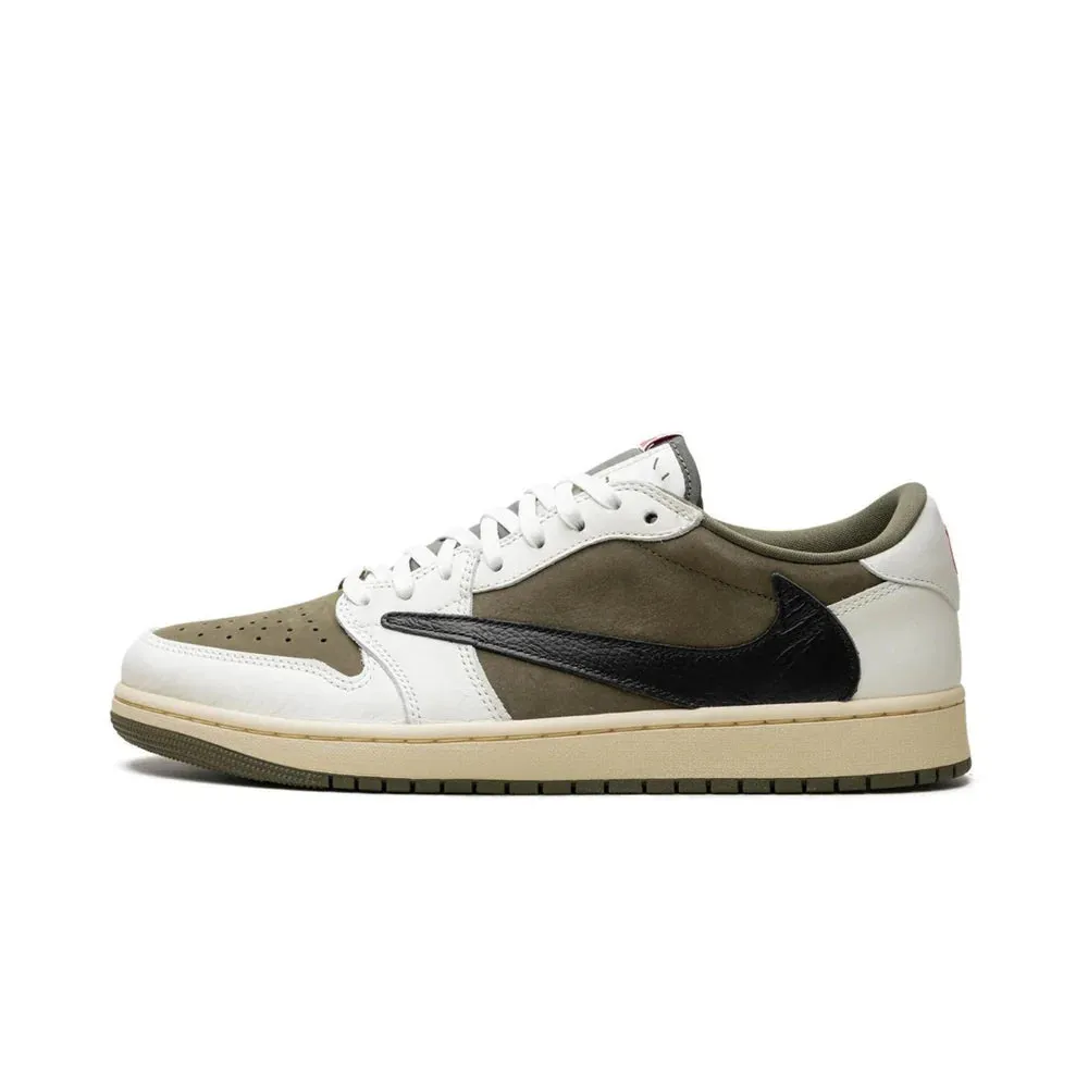 arch - support Air Jordan 1 Low OG X Travis scott 'Medium Olive'
