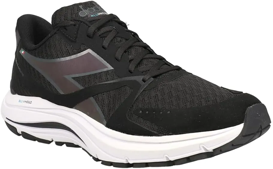 Diadora Mens Mythos Blushield 8 Vortice Hip Running Sneakers Shoes - Black
