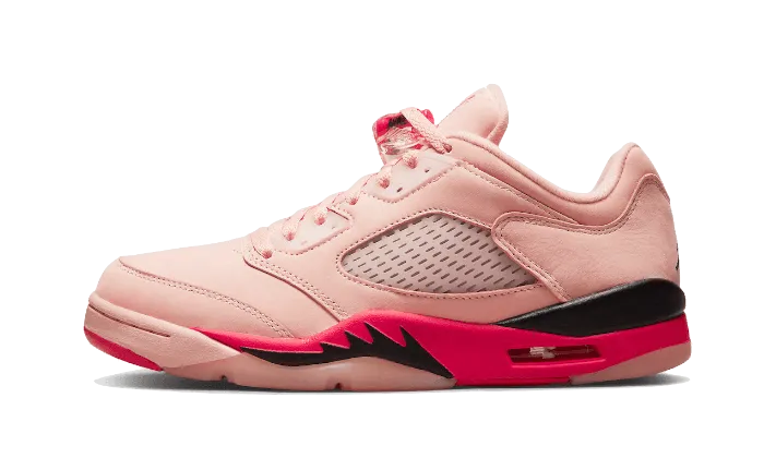 Air Jordan 5 Low Arctic Pink Odor Control Lining Perimeter Stability Frame