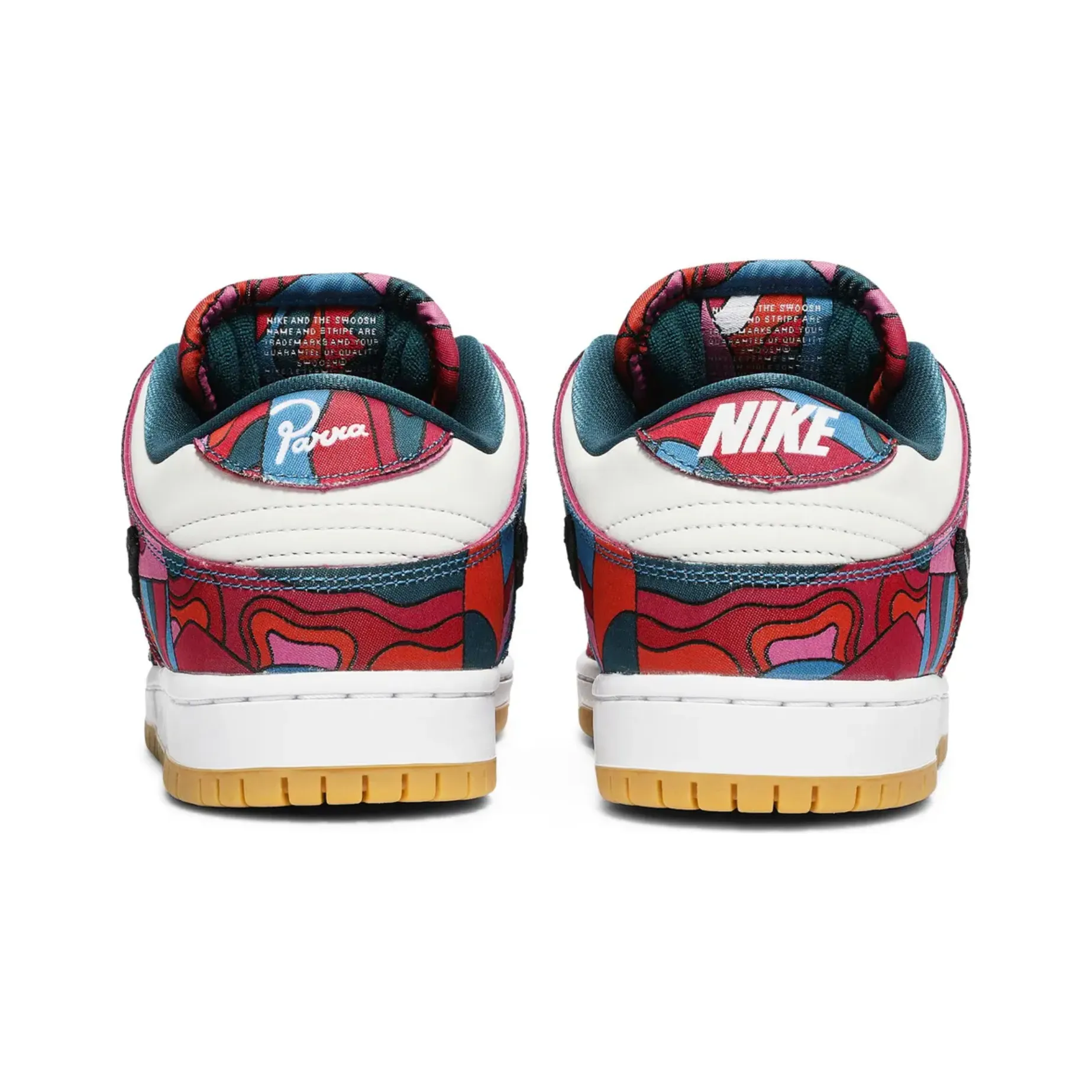 Nike SB Dunk Low Pro Parra Abstract Art (2021) Comfortable Material Pressure Zone Mapping