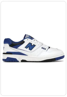 Unisex Design Minimal Choice New Balance 550 White Blue