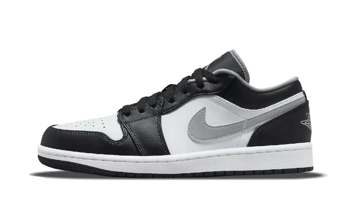 Bold Pattern Air Jordan 1 Low Black White Particle Grey