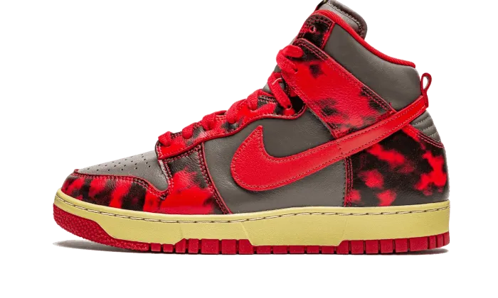 Dunk High 1985 Red Acid Wash Abrasion Resistant Guard