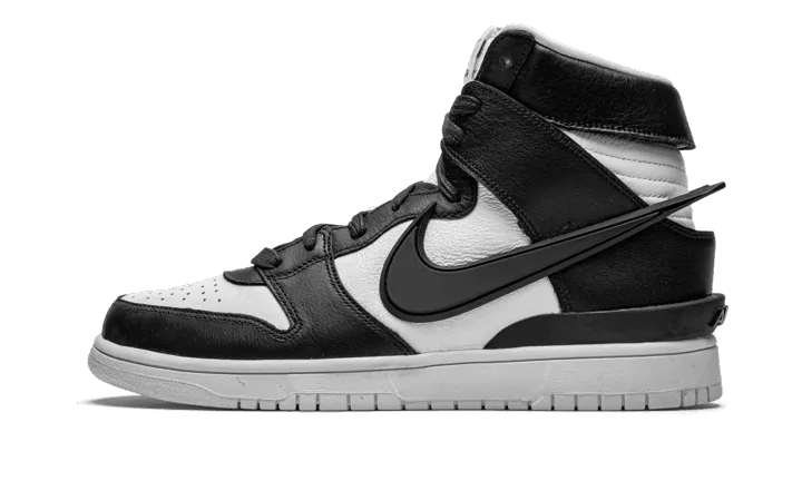 Dunk High Ambush Black White Tensile Weave Upper