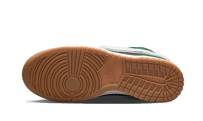 3D printed midsole Action Ready Dunk High Chenille Swoosh Black Green