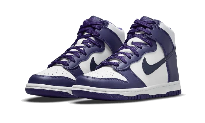Dunk High Electro Purple Midnight Navy Cushion Lover