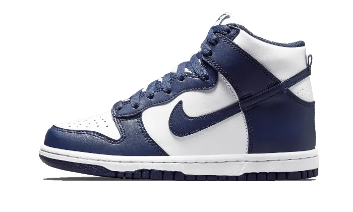Dunk High Midnight Navy Cloud Feel Padded collar design