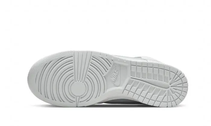 Dunk High Retro Grey White Fashion-forward materials