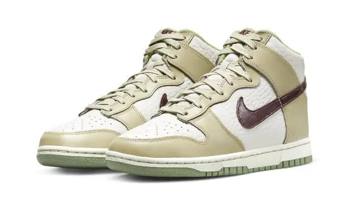 Dunk High White Tan Structural Weave Technology Distinctive durability