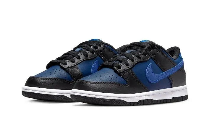 Dunk Low Black Navy Orthopedic Friendly Design