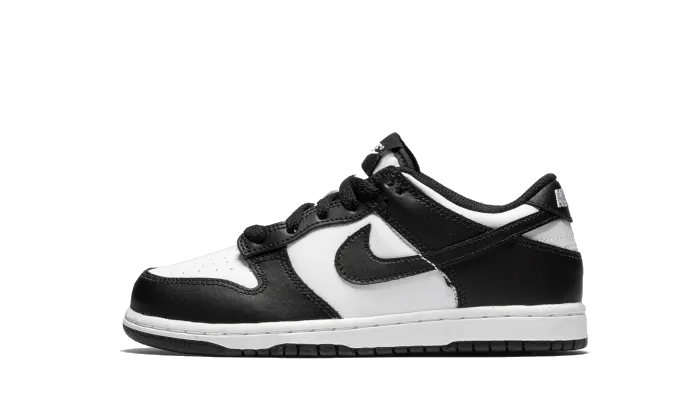 Stylish Comfort Dunk Low Black White Enfant (PS)