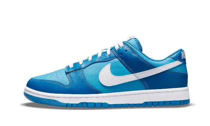 Dunk Low Dark Marina Blue Recycled Polyester Fabric