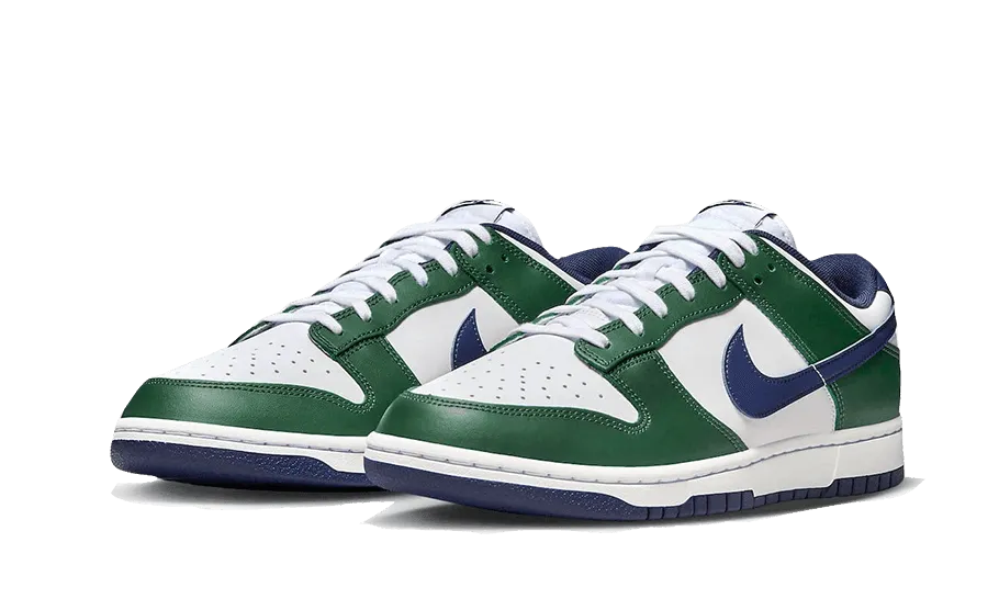 Dunk Low Fir Midnight Navy Shock Dissipating Midsole Foot Soft
