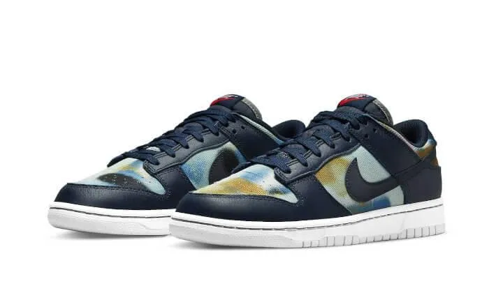 Anti Friction Dunk Low Graffiti Navy