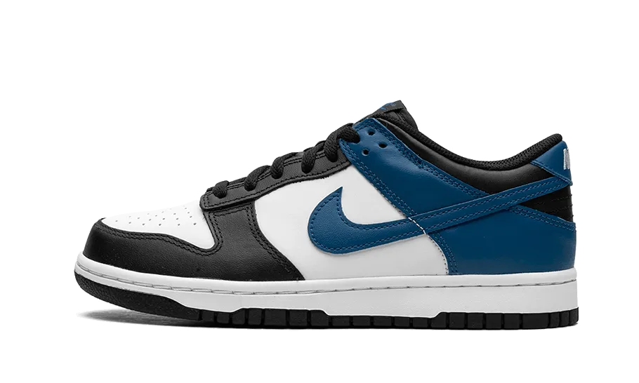 Dunk Low Industrial Black Blue Street Choice Multipurpose