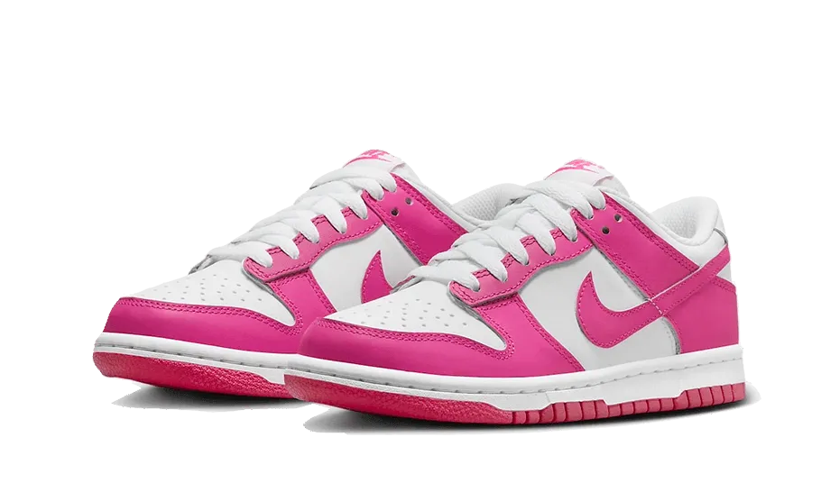 Smooth stride Dunk Low Laser Fuchsia