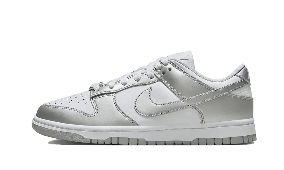 Dunk Low Metallic Silver Versatile lining
