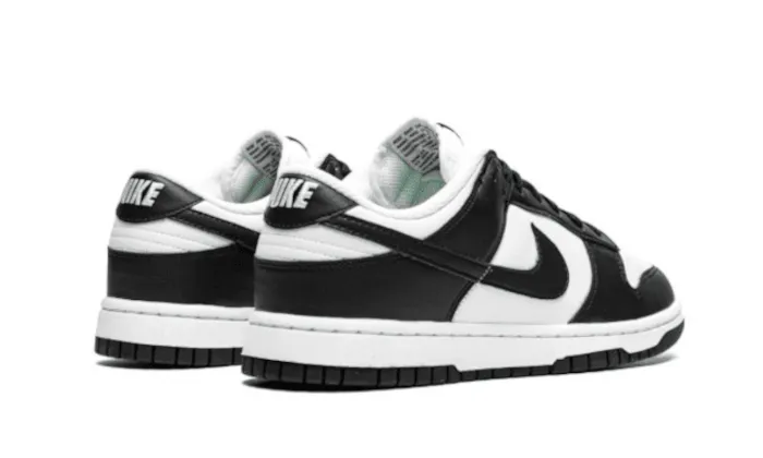 Dunk Low Next Nature Black White Comfort seekers