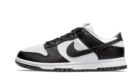 Dunk Low Next Nature Black White Seamless Upper Design Comfortable Padding