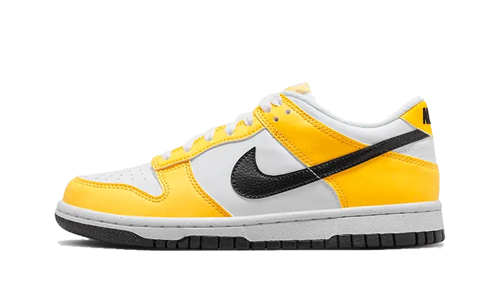 Dunk Low Next Nature Citron Pulse Stretch Knit Upper
