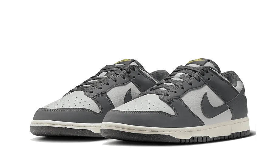 Dunk Low Next Nature Iron Grey Lightning Ventilated Insole Comfort Straps
