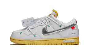 Dunk Low Off-White Lot 1 Boosted flair Ground Feel