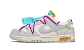 Dunk Low Off-White Lot 21 Cushioned Base Comfort Fit