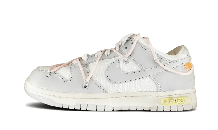 Dunk Low Off-White Lot 24 stain - resistant - coating - durability shoes