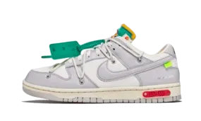 Dunk Low Off-White Lot 25 composite material