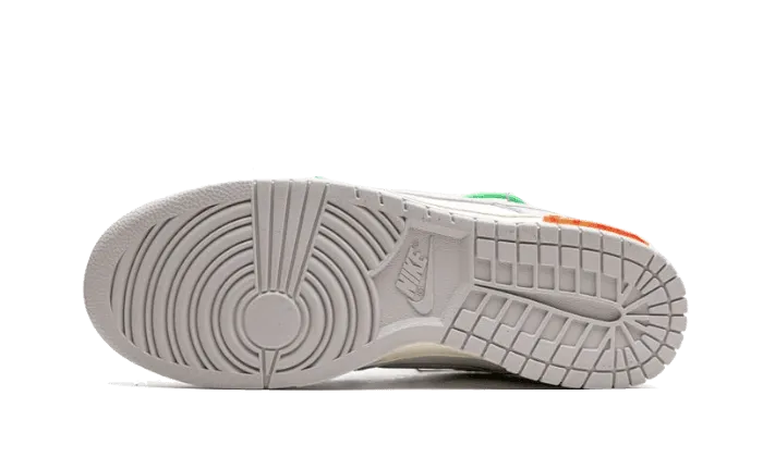 breathable vents Dunk Low Off-White Lot 26