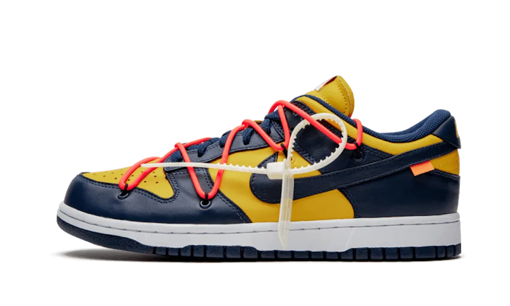 Trail Daily Secure Sole Dunk Low Off-White Michigan