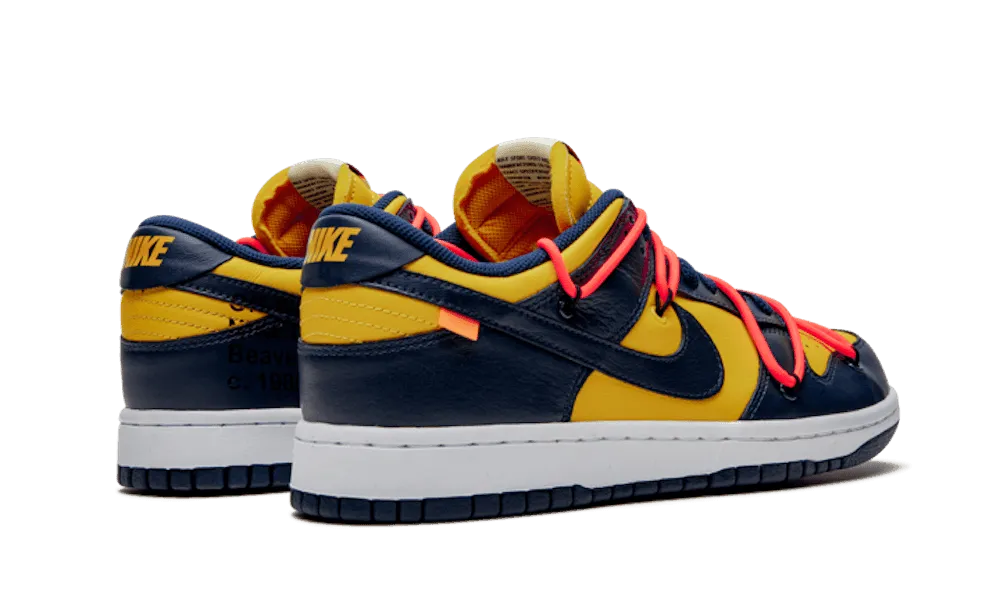 Dunk Low Off-White Michigan Quick Drying Technology