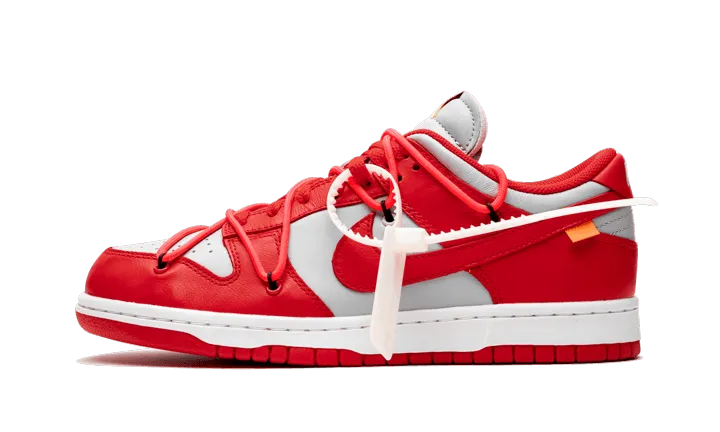 Well-liked product travel - running shoes Dunk Low Off-White University Red