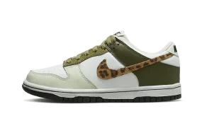 Dunk Low Olive Leopard Classic Silhouette Friction reduction