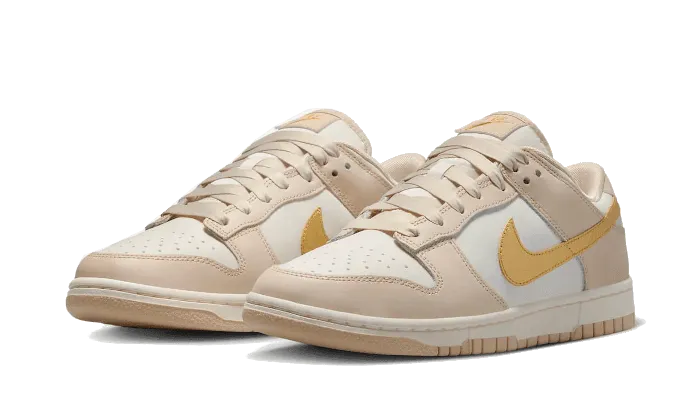 Daily Travel Dunk Low Phantom Metallic Gold