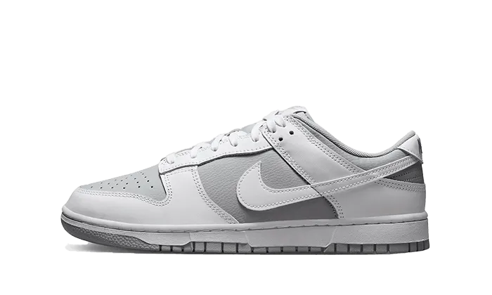 Dunk Low Retro White Grey Ventilated Tongue Quick Fit
