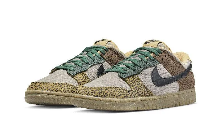 Upgraded cushioning Dunk Low Safari