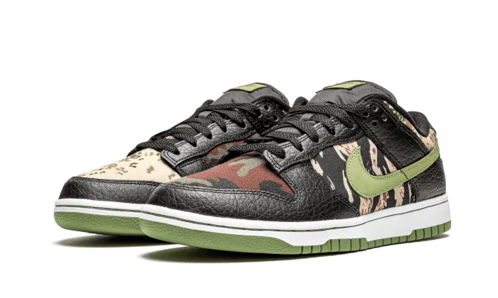 Dunk Low SE Black Multi-Camo (Crazy Camo) Dynamic Fit System