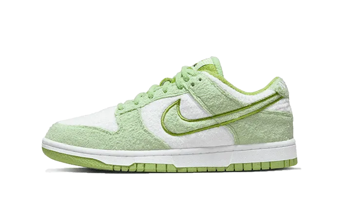Dunk Low SE Fleece Green Durable Form Run Friendly
