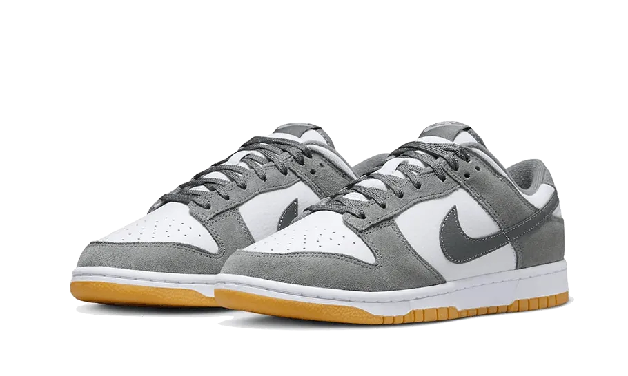 Velcro fastening Shock   Dispersion Dunk Low Smoke Grey Gum 3M Swoosh