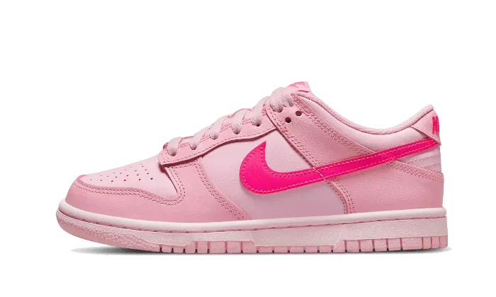 Slim Style Neutral Stance Dunk Low Triple Pink (Barbie)