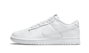 Plush Fit Dunk Low Triple White (2021)