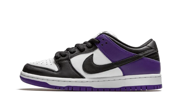 Dunk SB Low Court Purple Lightweight Ethylene Vinyl Acetate Rolling Motion