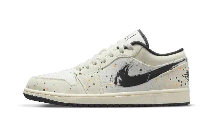 Air Jordan 1 Low SE Brushstroke Fashion Movement Cool Streetwear