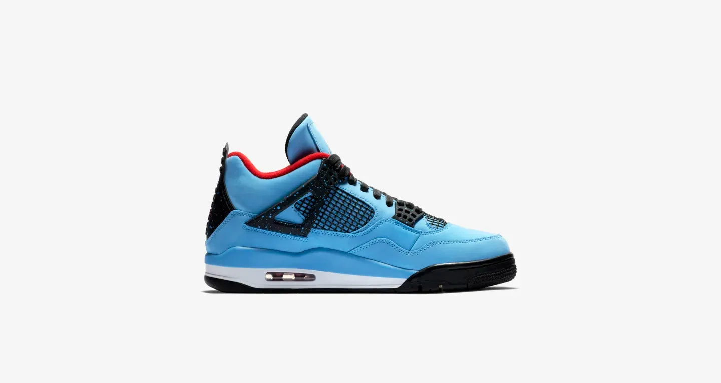 Nike AIR JORDAN IV TRAVIS SCOTT High-Traction Sole Enhanced Flex Zones