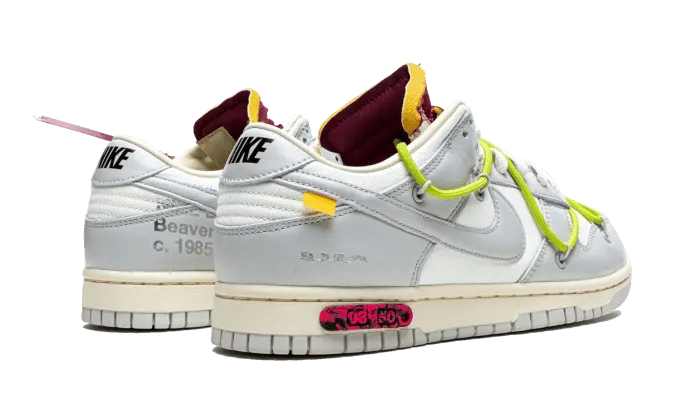 Odor Control Lining Dunk Low Off-White Lot 8