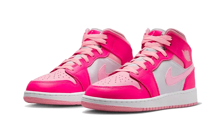 Air Jordan 1 Mid Fierce Pink Cool Streetwear Smart Look